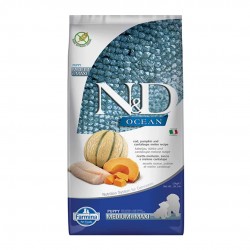 ND Ocean Morina Balığı Balkabağı ve Kavunlu Medium Maxi Yavru Köpek Maması 12kg