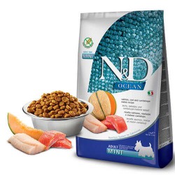 N&D Ocean Tahılsız Somon Ve Morina Balıklı Küçük Irk Köpek Maması