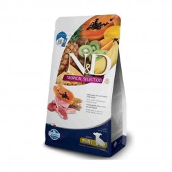 ND Tropical Selection Kuzu Etli ve Tropikal Meyveli Mini Irk Yavru Köpek Maması 1,5kg