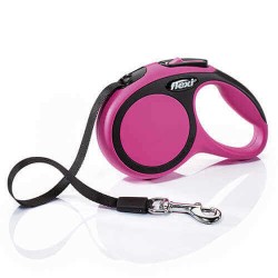 New Comfort Otomatik Köpek Gezdirme Tasması Pembe