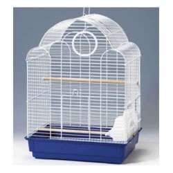 Ohpet Bombeli Paraket Kafesi Beyaz