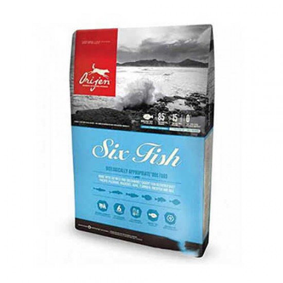 Orıjen 6 Six Fısh Köpek Maması-Tüm Irk Ve Tüm Yaşam Evreleri İçin