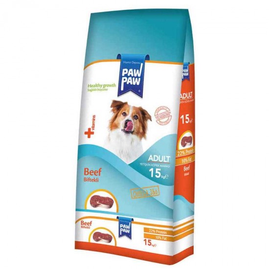 Paw Paw Biftekli Yetişkin Köpek Maması
