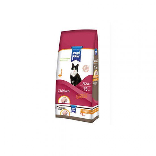 Paw Paw Chicken Tavuk Etli Yetişkin Kedi Maması