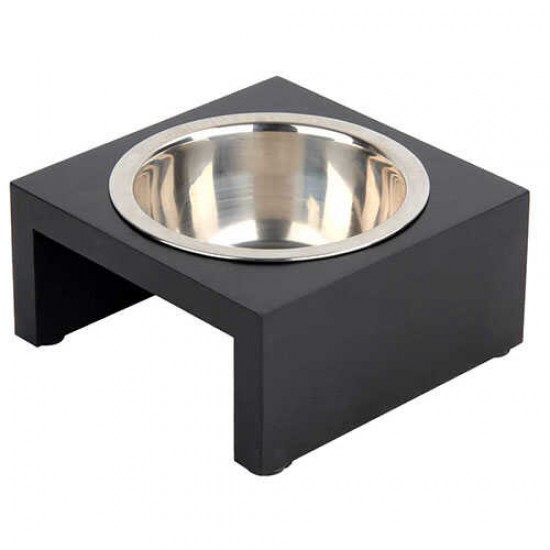 Pawise Ahşap Standlı Köpek Mama & Su Kabı