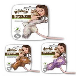 Pawise Büyük Kulaklı Fare Kedi Oyuncağı