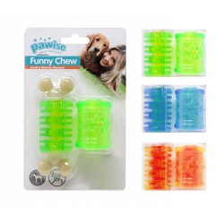 Pawise Funy Chew 2 in 1-M Lastik Köpek Oyuncağı
