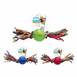 Pawise İpli Top Ve Çekiştirme Köpek Oyuncağı