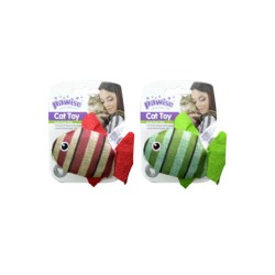 Pawise Kedi Oyuncağı Striped Cat Toy-Balık