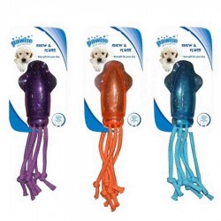 Pawise Mürekkep Balığı İpli Oyuncak Köpek Oyuncağı