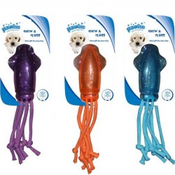 Pawise Mürekkep Balığı İpli Köpek Oyuncağı
