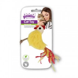 Pawise Uzun Tüylü Horoz Kedi Oyuncağı