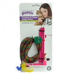 Pawise Yapışkanlı Kedi Oltası Yılan Oyuncak