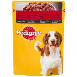Pedigree Yetişkin Köpek Konservesi Biftekli Pouch