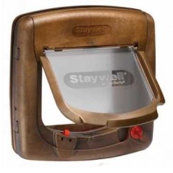 Pet Safe Staywell Manuel Delux 4 Yönlü Kedi Kapısı Ahşap Görünümlü