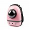 Petbag Köpek Sırt Taşıma Çantası Kamaralı Pembe