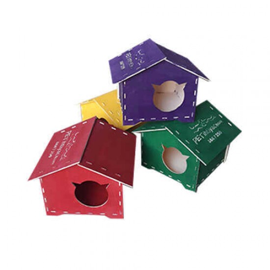 Petihtiyaç Dış Mekan Ahşap Kedi Yuvası