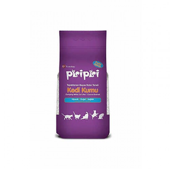 Pisipisi Topaklaşan Bentonit Kalın Kedi Kumu