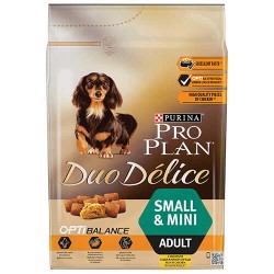 Pro Plan Duo Delice Small Yetişkin Küçük Irk Tavuklu  Köpek Maması