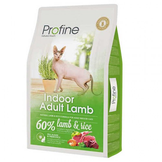 Profine İndoor Doğal Kuzulu Yetişkin Kedi Maması