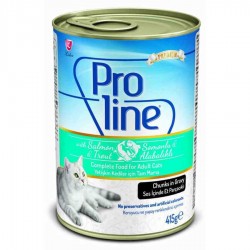 Proline Somon Ve Alalbalıklı Yetişkin Kedi Konservesi
