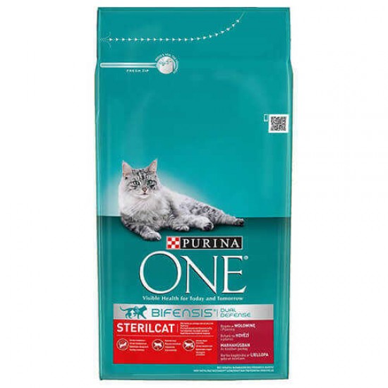 Purina One Sterilised Sığır Etli Kısırlaştırılmış Kuru Kedi Maması