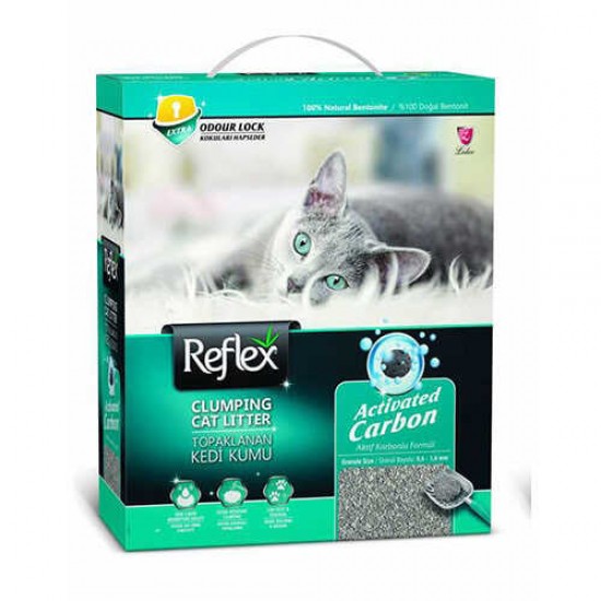 Reflex Aktif Karbonlu Topaklanan Kedi Kumu