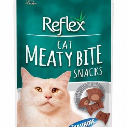 Reflex Cat Meaty Bite Sanck Hindili Ciğer Sosisli Kedi Ödülü