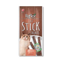 Reflex Kediler İçin Somonlu Çubuk Kedi Ödülü