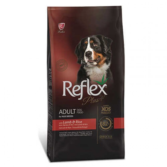 Reflex Plus Büyük Irk Kuzulu Yetişkin Köpek Maması