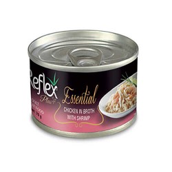 Reflex Plus Essential Tavuklu Karidesli Kedi Konservesi
