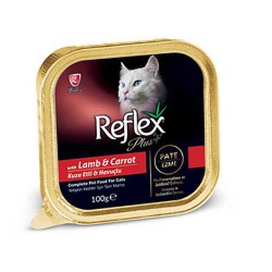Reflex Plus Kuzu Ve Havuçlu Pate Yetişkin Kedi Konservesi
