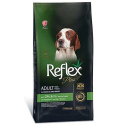 Reflex Plus Orta Büyük Irk Tavuklu Yetişkin Köpek Maması