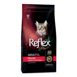 Reflex Plus Seçici Kediler için Somonlu Yetişkin Kedi Maması