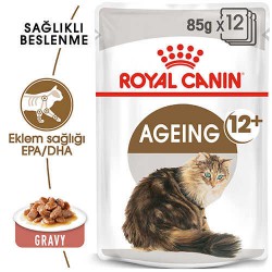 Royal Canin Ageing +12 Yaşlı Kedi Konservesi Pouch