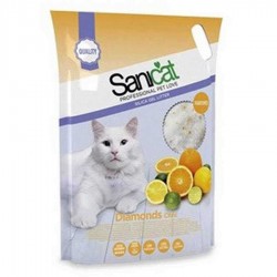 Sanicat Limon Kokulu Silica Kristal Kedi Kumu