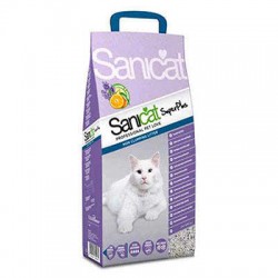 Sanicat Super Plus Lavanta Ve Portakal Kokulu Doğal Kedi Kumu