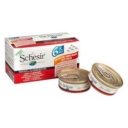 Schesir Multipack Ton Ve Karidesli Yetişkin Kedi Konservesi