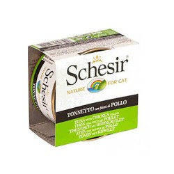 Schesir Tonetto veTavuk Jelly Yetişkin Kedi Konservesi