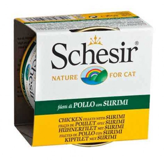 Schesir Tavuklu Ve Sürimili Yetişkin Kedi Konservesi