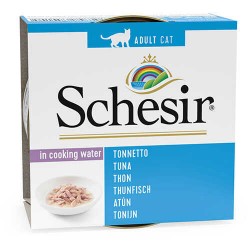 Schesir Ton Balıklı Soslu Yetişkin Kedi Konservesi