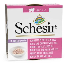 Schesir Ton Balıklı Ve Tavuklu Yetişkin Kedi Konservesi