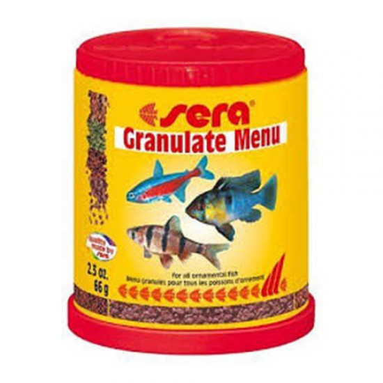 Sera Balık Granül Yem Menüsü