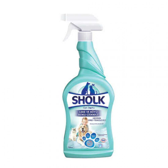 Sholk Hijyenik Leke ve Koku Giderici Sprey Temizleyici