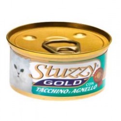 Stuzzy Gold Hindi Ve Kuzu Etli Ezme Yetişkin Kedi Konservesi