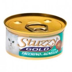 Stuzzy Gold Hindi Ve Kuzu Etli Ezme Yetişkin Kedi Konservesi
