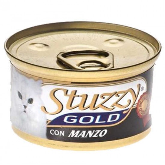 Stuzzy Gold Sığır Etli Ezme Yetişkin Kedi Konservesi