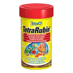 Tetra Rubin Flakes Renklendirici Balık Yemi