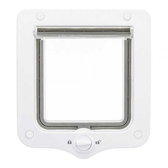 Trixie Çift  Yönlü Beyaz Kedi Kapısı