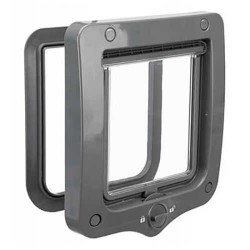 Trixie Çift  Yönlü Kedi Kapısı Gri